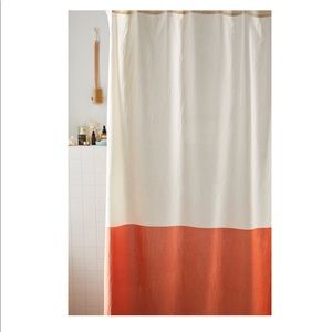 NWT Urban Outfitters Color Block Shower Curtain